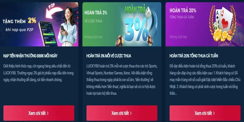 Khuyến mãi momo88 casino